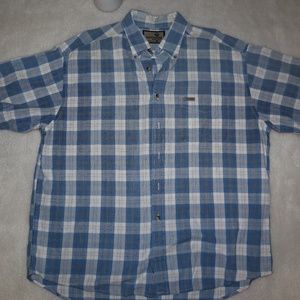 Dockers Blue Mens Dress Shirt